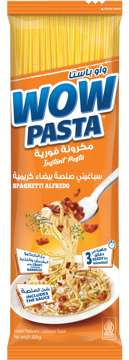 پاستای فوری با طعم آلفردو واو پاستا